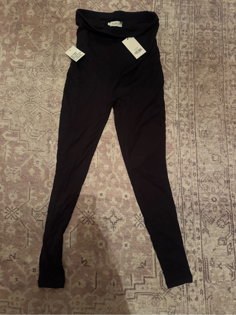 NWT Bumpsuit Black Maternity Leggings